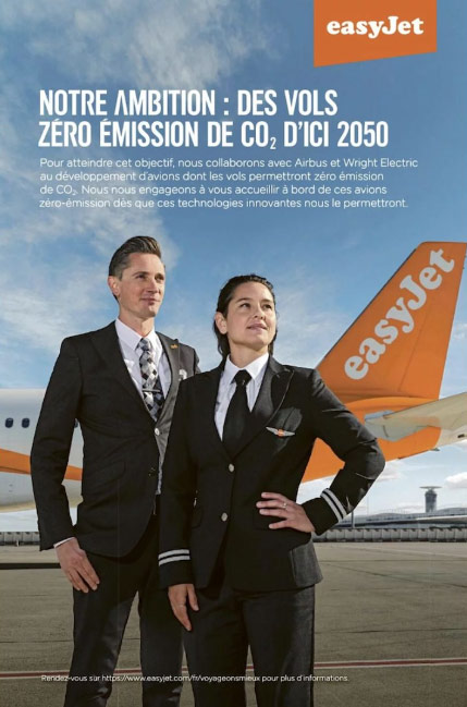 campagne de greenwashing d’EasyJet - ESG Act