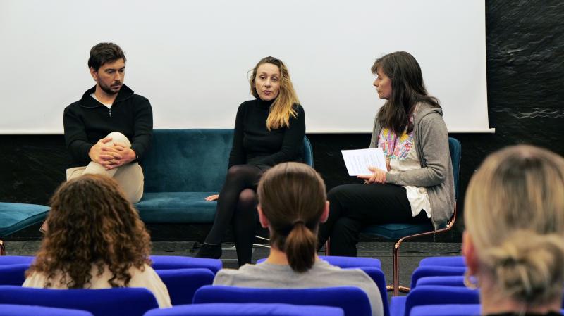 Table ronde Maxime Blondeau et Rosalie Mann